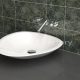 Bồn rửa tay Terrazzo lavabo Basin Sink hình tam giác